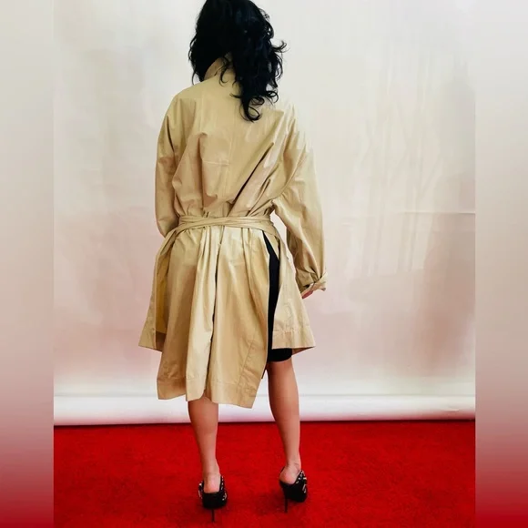 Vivienne Westwood “ACTIVE RESISTANCE TO PROPAGANDA” TRENCH COAT NWT SS16 - Picture 6 of 13